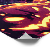 Moonlit Haunted House Pathway Poster (Hoek)