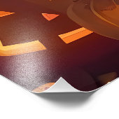 Moonlit Haunting – Ghost of the Haunted Manor Foto Afdruk (Hoek)