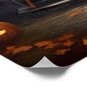 Moonlit Haunts, Halloween Poster (Hoek)