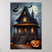 Moonlit Haunts, Halloween Poster (Voorkant)