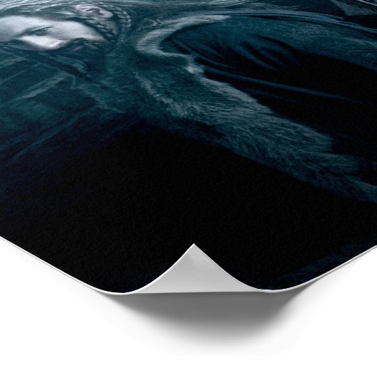 Moonlit Hike Poster (Hoek)