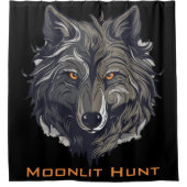 Moonlit Hunt Douchegordijn (Voorkant)