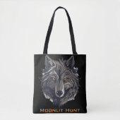 Moonlit Hunt Tote Bag (Voorkant)