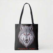 Moonlit Hunt Tote Bag (Voorkant)