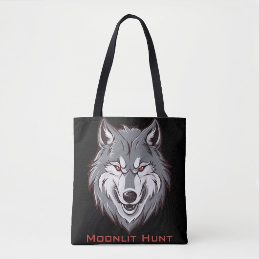 Moonlit Hunt Tote Bag (Voorkant)