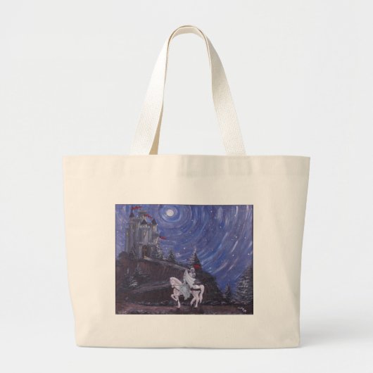 MOONLIT KNIGHT GROTE TOTE BAG (Voorkant)