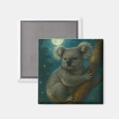 Moonlit Koala Perch Magneet (Voorkant / Achterkant)
