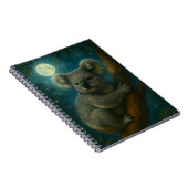 Moonlit Koala Perch Notitieboek (Rechterzijde)