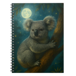 Moonlit Koala Perch Notitieboek