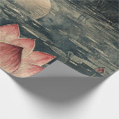 Moonlit Lotus Lake (4) Cadeaupapier (Hoek)
