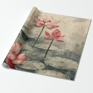 Moonlit Lotus Lake (6) Cadeaupapier