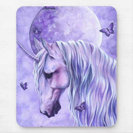 Moonlit Magic Mousepad Muismat (Voorkant)