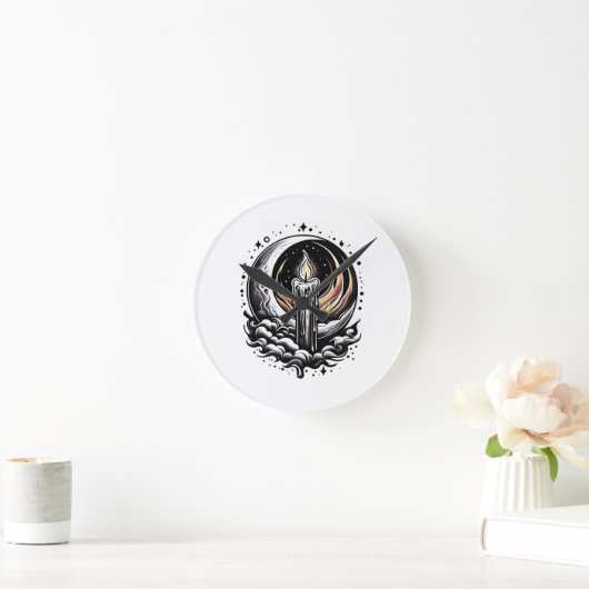 Moonlit Magic Ronde Klok (Huis)