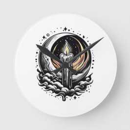 Moonlit Magic Ronde Klok