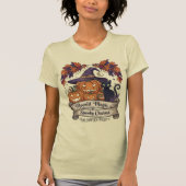 "Moonlit Magic & Spooky Charms" Halloween T-shirt (Voorkant)