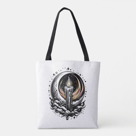 Moonlit Magic Tote Bag (Achterkant)