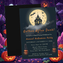 Moonlit Manor Verzamel na donker Halloween