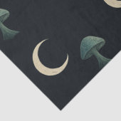 Moonlit Masquerade Elegant Halloween Tissuepapier (Detail)