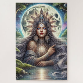 Moonlit Mayari Filippijnse Maan Godin Puzzel