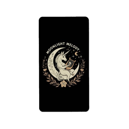 Moonlit Melody Etiket (Voorkant)