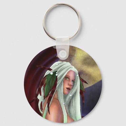 Moonlit Mermaid Keychain (Voorkant)