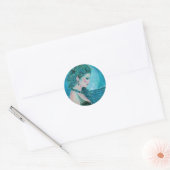 Moonlit Mermaid stickers door Renee Lavoie (Envelop)
