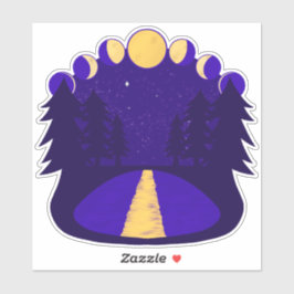 Moonlit Midnight Sticker