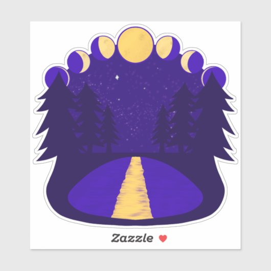 Moonlit Midnight Sticker (Vel)