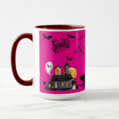 Moonlit Mischief hot roze Mok (Links)