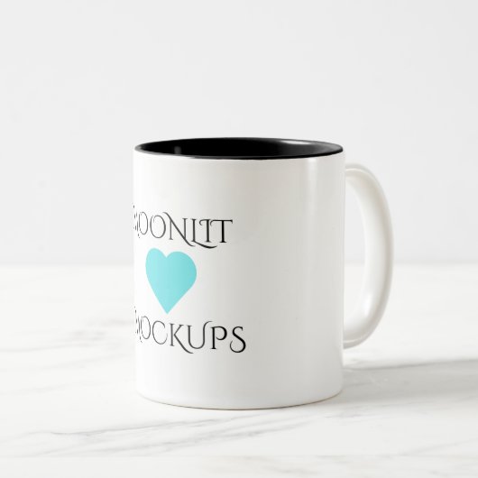 MOONLIT MOCKUP-MOK TWEEKLEURIGE KOFFIEMOK (Voorkant rechts)