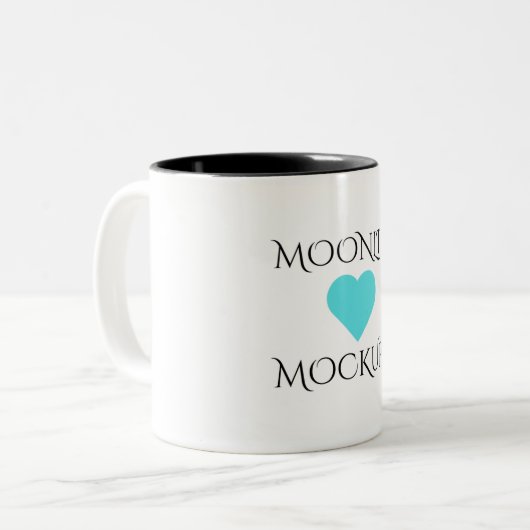 MOONLIT MOCKUP-MOK TWEEKLEURIGE KOFFIEMOK (Voorkant links)