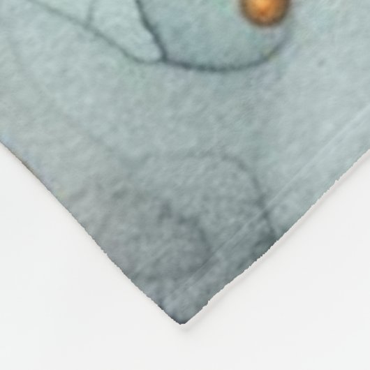 Moonlit Moskee Sereniteit voor Ramadan Fleece Deken (Hoek)