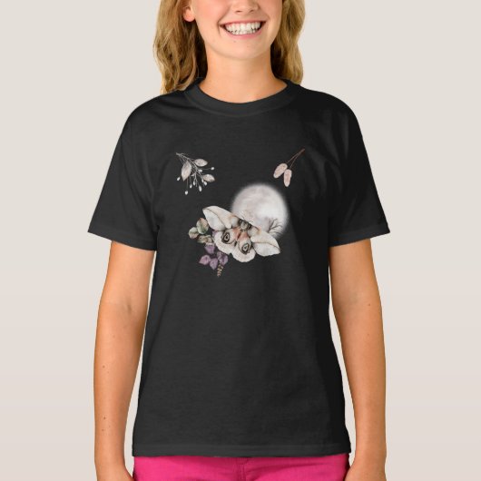 Moonlit Moth Graphic T-shirt (Voorkant)