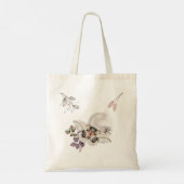 Moonlit Moth Graphic Tote Bag (Achterkant)