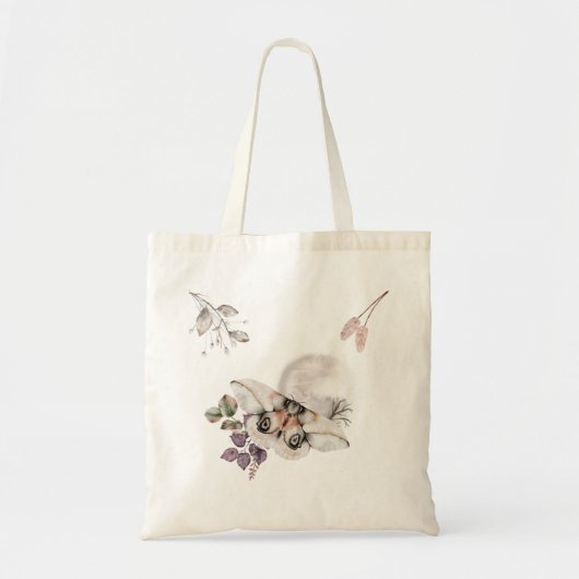 Moonlit Moth Graphic Tote Bag (Voorkant)