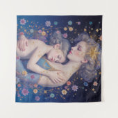 Moonlit Mother’s Embrace Tapestry Wandkleed (Voorkant (horizontaal))