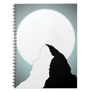Moonlit Mountain Notitieboek