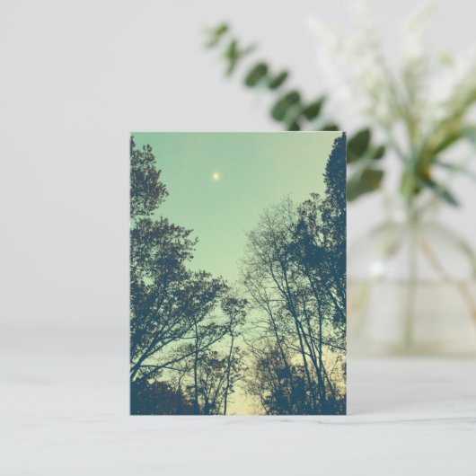  Moonlit nacht Briefkaart (Staand voorkant)