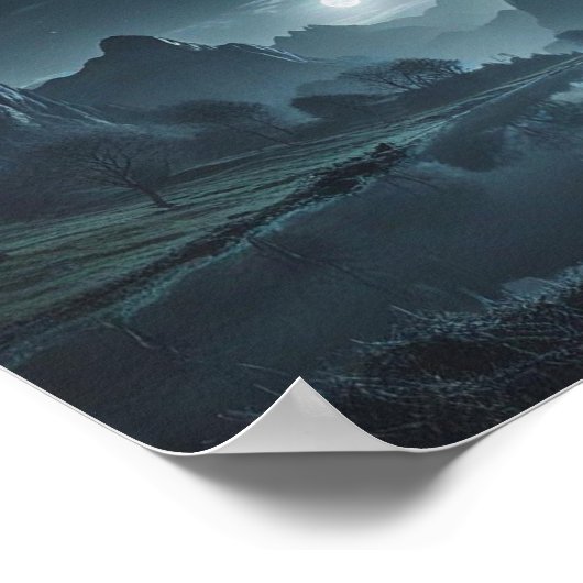 MOONLIT NACHT POSTER (Hoek)