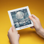 Moonlit Nordic Forest, aanpasbaar