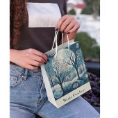 Moonlit Nordic Forest, aanpasbaar Medium Cadeauzakje