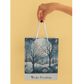 Moonlit Nordic Forest, aanpasbaar Medium Cadeauzakje