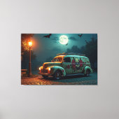 Moonlit Nostalgia Canvas Afdruk (Voorkant)