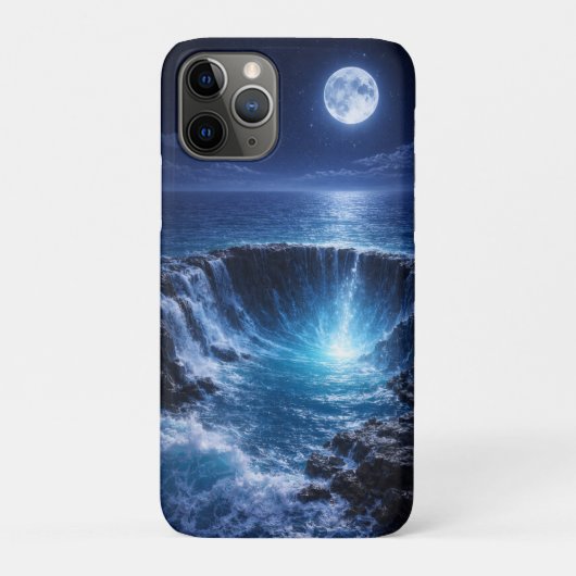Moonlit Ocean Abyss – Mystical Fantasy Seascape Case-Mate iPhone Case (Achterkant)