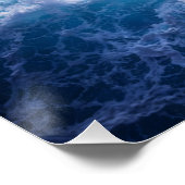Moonlit Ocean Abyss – Mystical Fantasy Seascape Perfect Poster (Hoek)