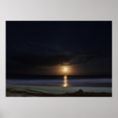 Moonlit Ocean Poster (Voorkant)