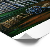 Moonlit Plantatie Poster (Hoek)