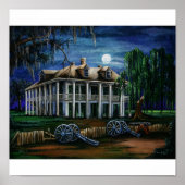 Moonlit Plantatie Poster (Voorkant)