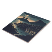 Moonlit Port Tegeltje (Zijkant)