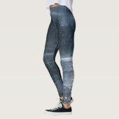 Moonlit Rain Lake Leggings - Atmospheric Design (Links)